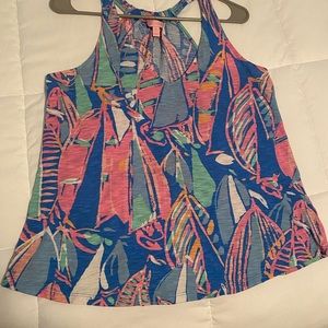 Lilly Pulitzer Halter Tank Top